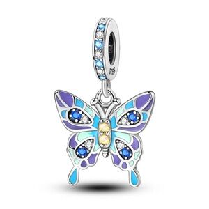 NEW Butterfly pandora style charm